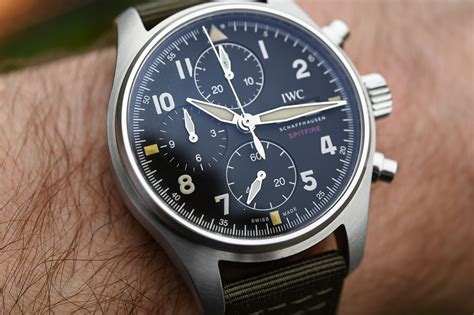 iwc pilots spitfire|iwc pilot spitfire chronograph 41mm.